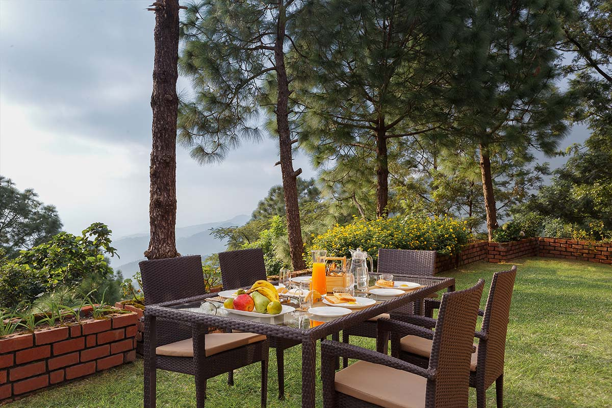 Private villa in Kasauli surrounded by pine forest