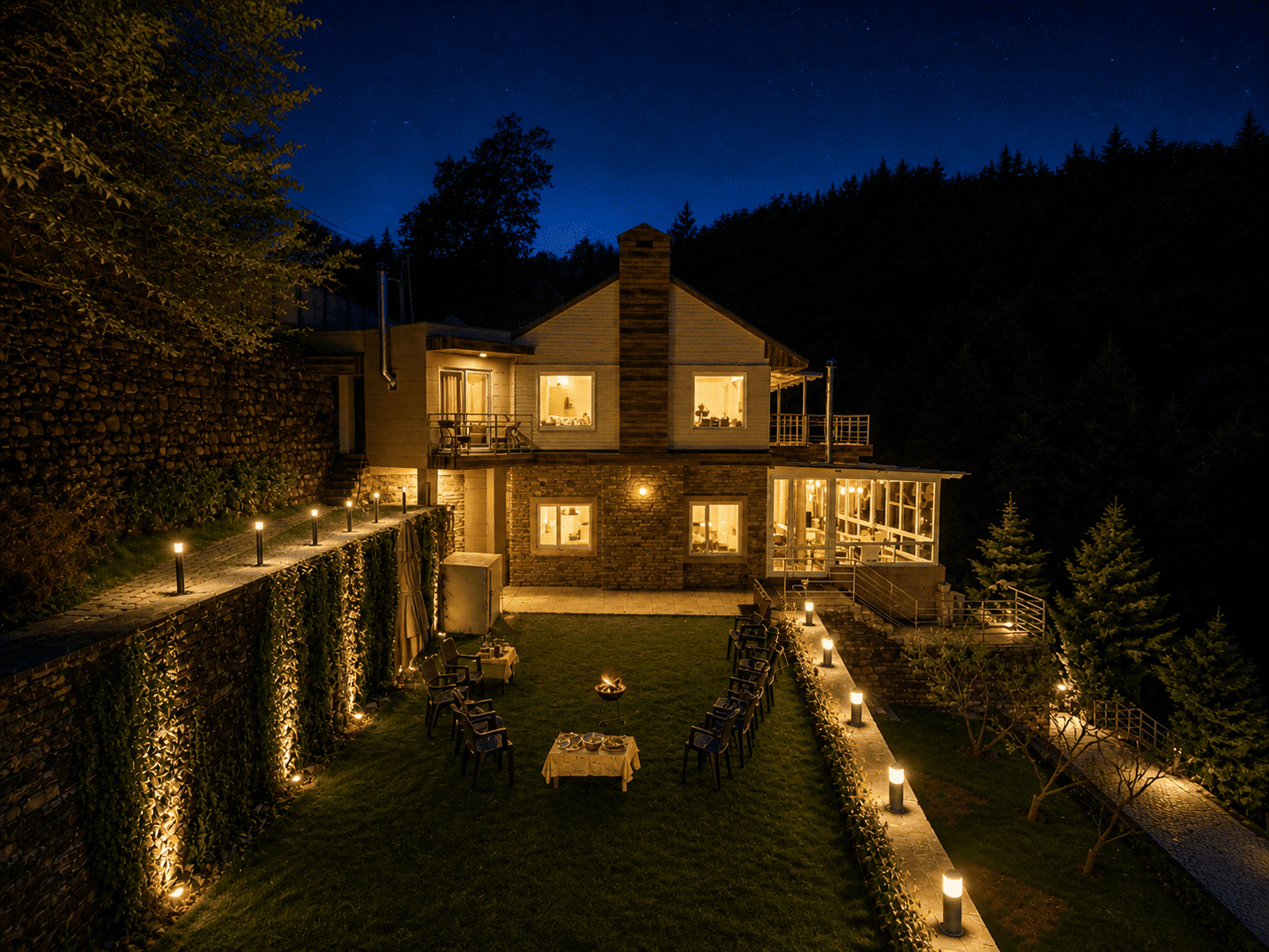 Manzara, Mukhteshwar, Kumaon Region - Hill Villas - Uttarakhand